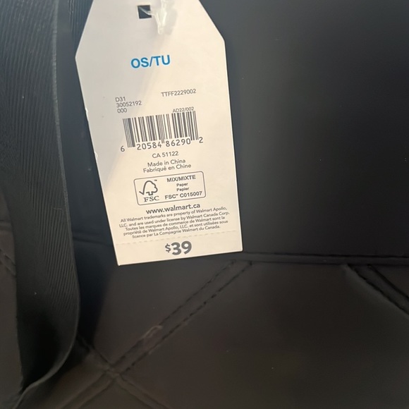 New Time and Tru  black bag - Picture 10 of 12